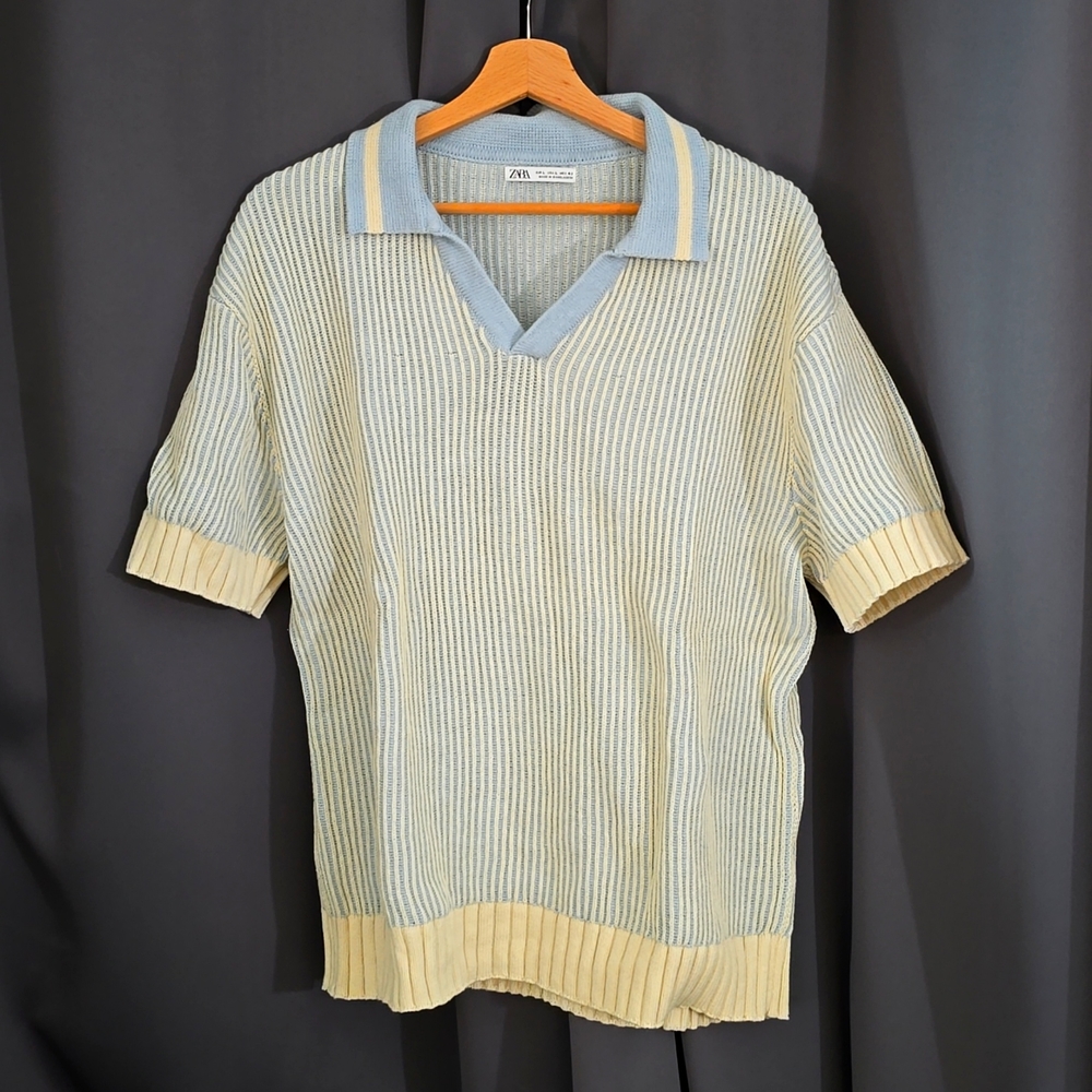Men's Zara Polo Sweater